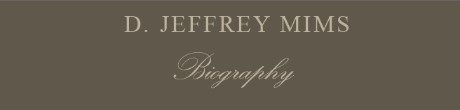 D. JEFFREY MIMS paintings